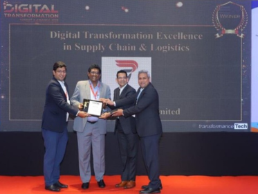 PGP Glass team celebrates winning Digital Transformation Awards at Summit 2023