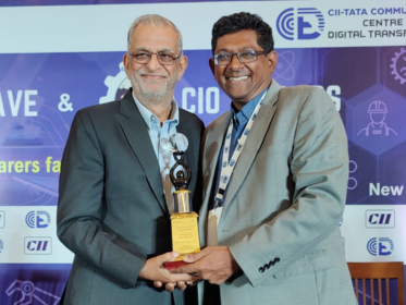 CII - CIO Conclave 2023 Leadership Award with VInod Thadani